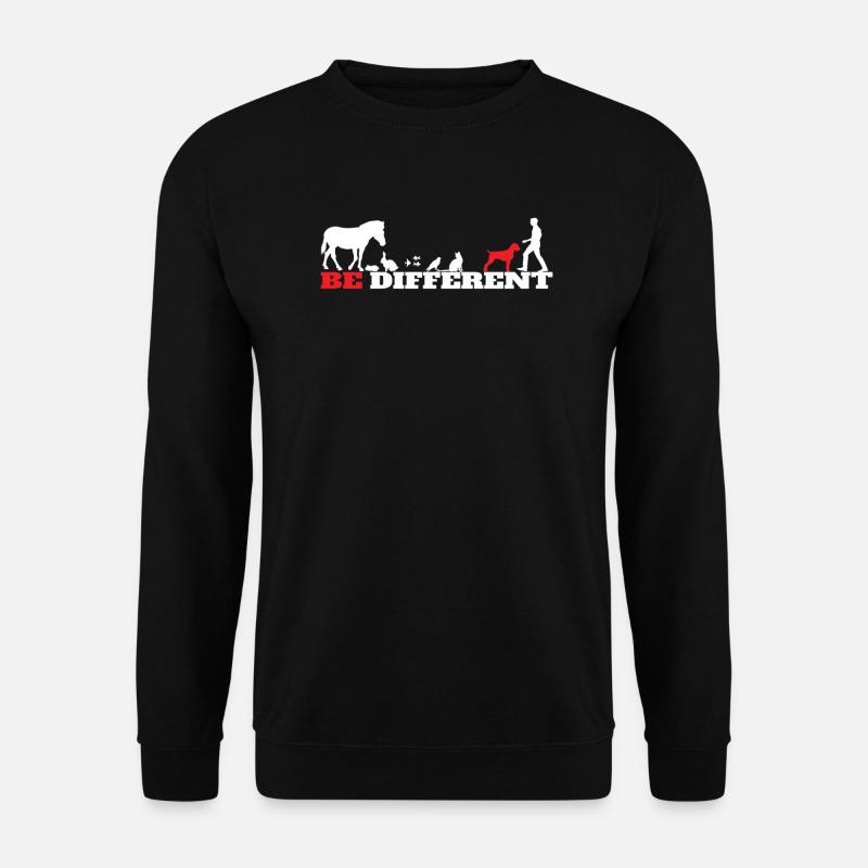 Hunde Deutsch Drahthaar Hundebesitzer - Unisex Pullover - Schwarz