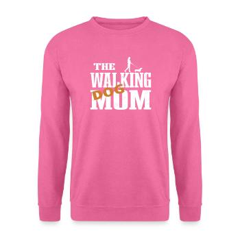 Chien teckel Propriétaire de chien Gechenkidee - Sweat-shirt Unisexe - rose - Devant