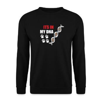 Teckel de race de chien pour les amoureux des chiens - Sweat-shirt Unisexe - noir - Devant - Alina (178cm) & Michal (187cm)