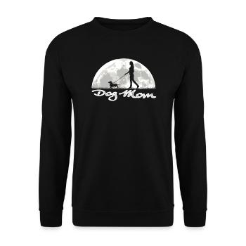 Teckel de race de chien pour les amoureux des chiens - Sweat-shirt Unisexe - noir - Devant - Alina (178cm) & Michal (187cm)