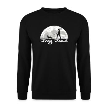 Teckel de race de chien pour les amoureux des chiens - Sweat-shirt Unisexe - noir - Devant - Alina (178cm) & Michal (187cm)