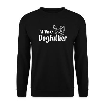 Chien Chihuahua Propriétaire de chien Gechenkidee - Sweat-shirt Unisexe - noir - Devant - Alina (178cm) & Michal (187cm)