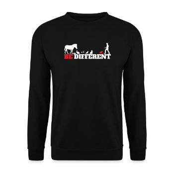 Chien Chihuahua Propriétaire de chien Gechenkidee - Sweat-shirt Unisexe - noir - Devant - Alina (178cm) & Michal (187cm)