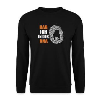 Chien Bulldog Dog Propriétaire Gechenkidee - Sweat-shirt Unisexe - noir - Devant - Alina (178cm) & Michal (187cm)