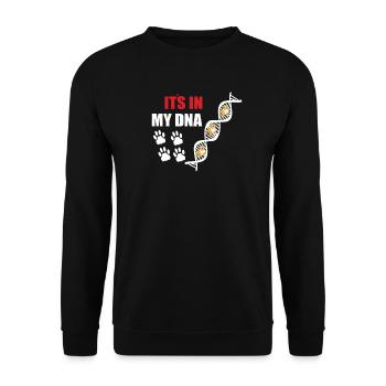 Chien Bulldog Dog Propriétaire Gechenkidee - Sweat-shirt Unisexe - noir - Devant - Alina (178cm) & Michal (187cm)
