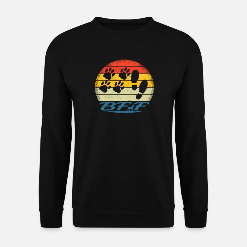 Hund Boxer Hundebesitzer Geschenkidee - Unisex Pullover - Schwarz