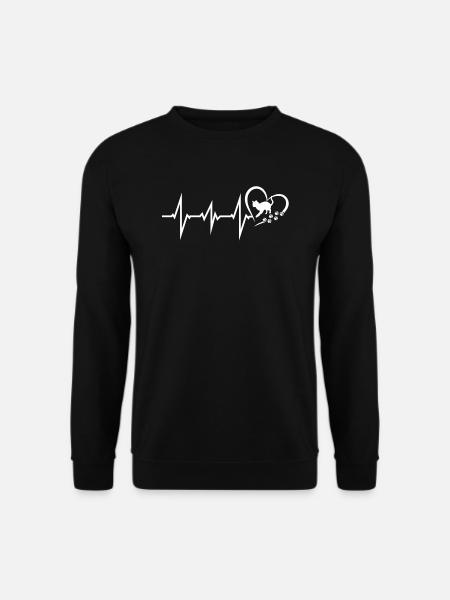 Katzenfreund, Katzenzubehör Geschenk - Unisex Pullover - Schwarz