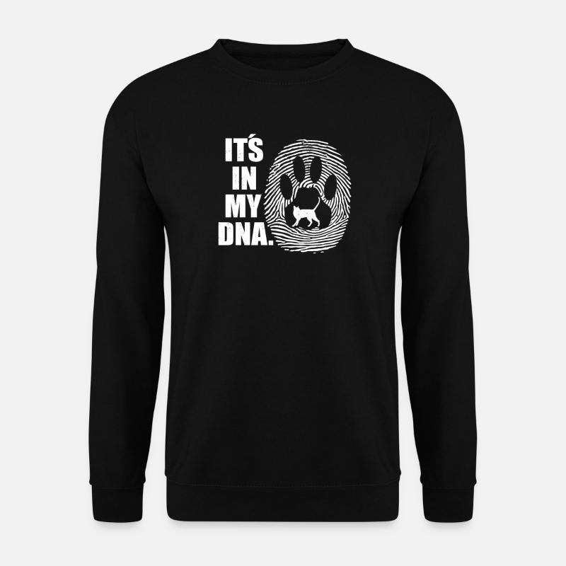 Katzenfreund, Katzenzubehör Geschenk - Unisex Pullover - Schwarz