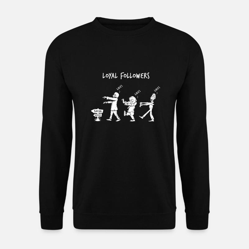 Treue Follower - Unisex Pullover - Schwarz