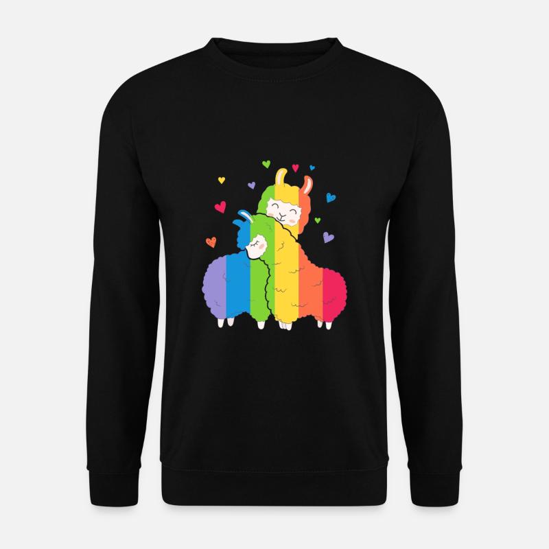 Gay Pride - Unisex Pullover - Schwarz