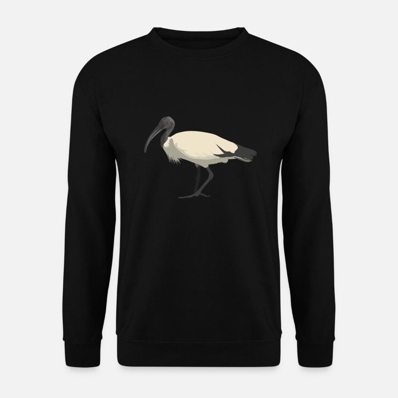 Australian White Ibis - Unisex Sweatshirt - black