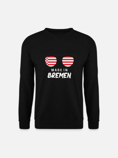 Bremen Flag Bremen Flag - Unisex Sweatshirt - black