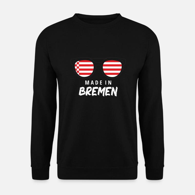 Bremen Flag Bremen Flag - Unisex Sweatshirt - black