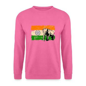 Mahout - Vintage Look - Unisex Pullover - Pink - Vorne