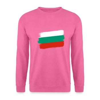 Bulgarien Flagge Bulgarische Fahne Goldstrand - Unisex Pullover - Pink - Vorne