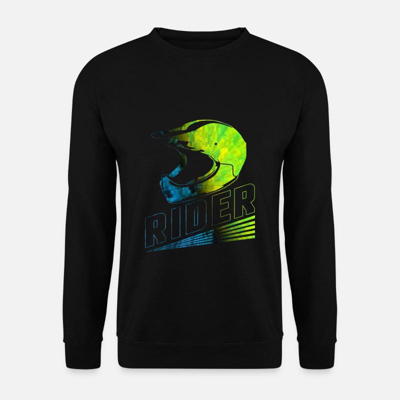 Motocross - Unisex Pullover - Schwarz