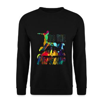 Parkour - Unisex Pullover - Schwarz - Vorne - Alina (178cm) & Michal (187cm)