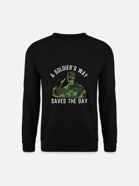 Soldier - Unisex Sweatshirt - black
