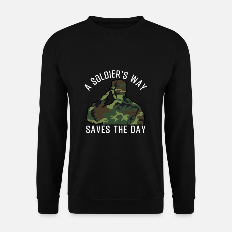 Soldier - Unisex Sweatshirt - black