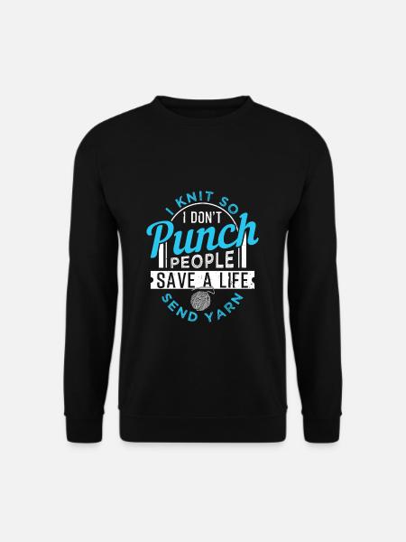 Knit - Unisex Sweatshirt - black
