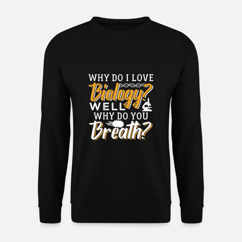 Biologie - Unisex Pullover - Schwarz