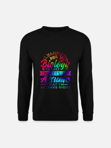 Biology - Unisex Sweatshirt - black
