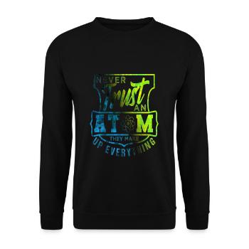 Chemie - Unisex Pullover - Schwarz - Vorne - Alina (178cm) & Michal (187cm)