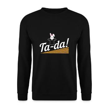 Magie - Unisex Pullover - Schwarz - Vorne - Alina (178cm) & Michal (187cm)
