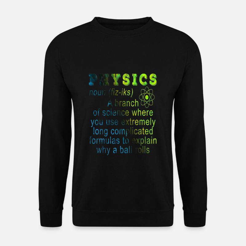 Physics - Unisex Sweatshirt - black