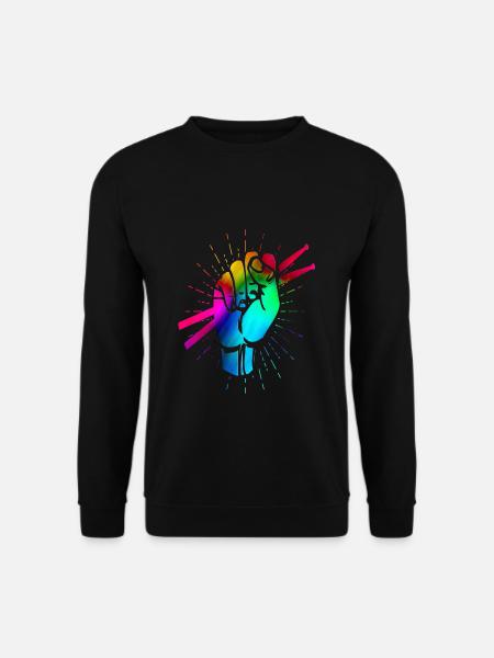 Schlagzeug - Unisex Pullover - Schwarz