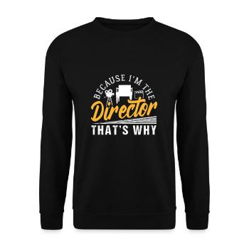 Theater - Unisex Pullover - Schwarz - Vorne - Alina (178cm) & Michal (187cm)