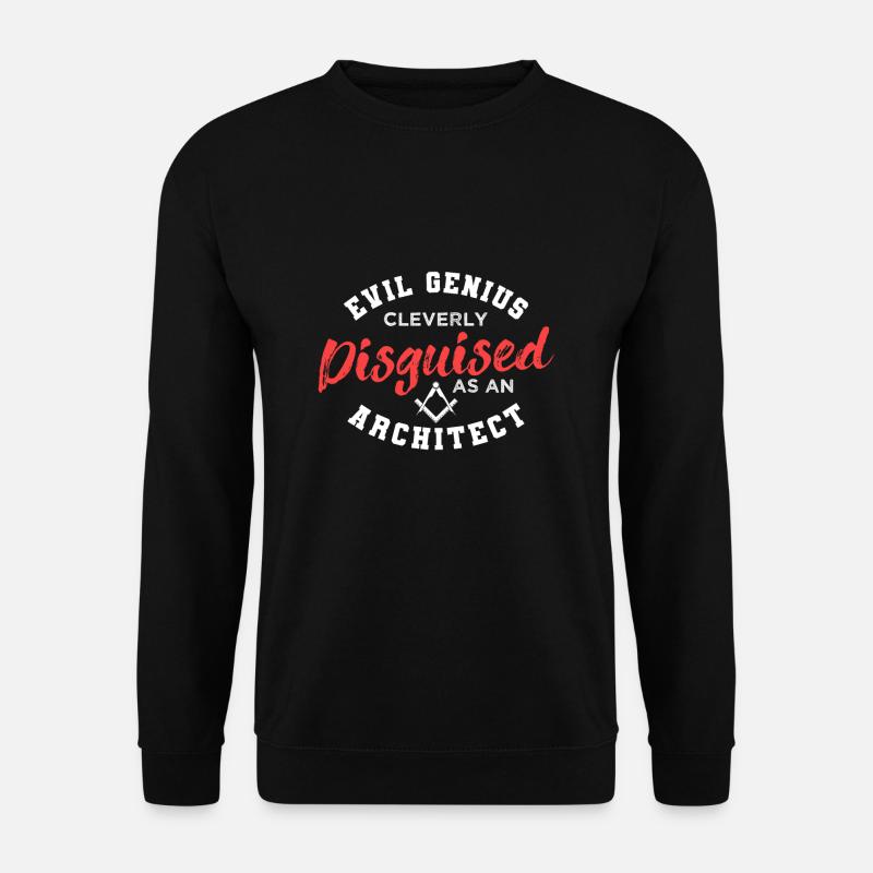 Architecte - Sweat-shirt Unisexe - noir