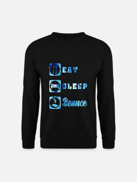 Trampolin - Unisex Pullover - Schwarz