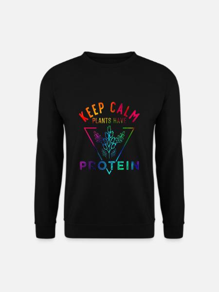Vegan - Unisex Sweatshirt - black