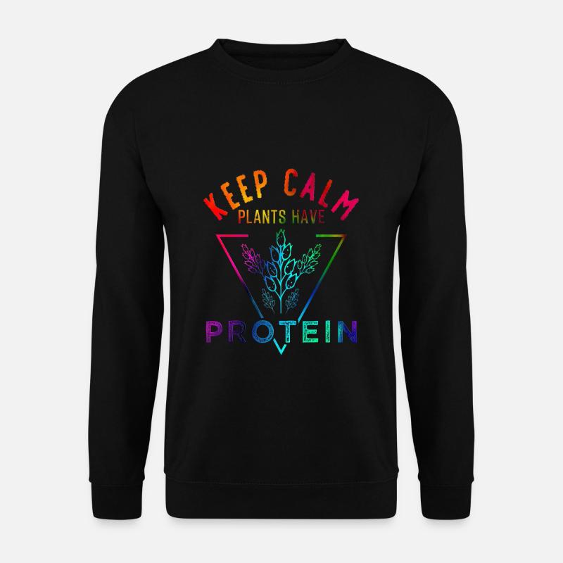 Vegan - Unisex Pullover - Schwarz