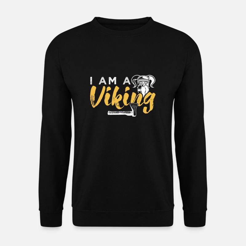 Wikinger - Unisex Pullover - Schwarz