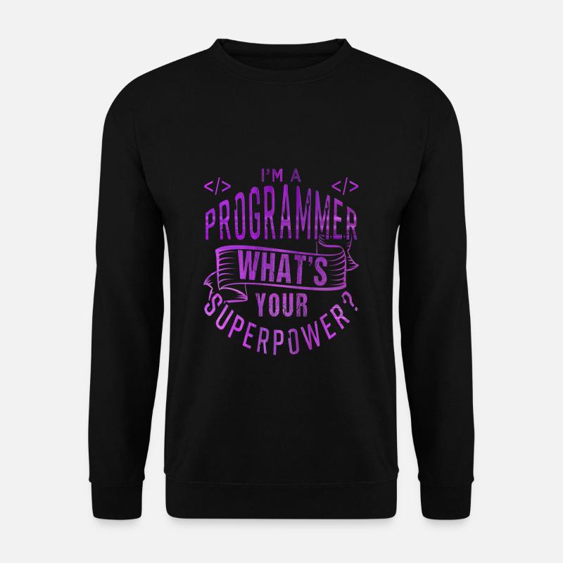 Programmer - Unisex Sweatshirt - black