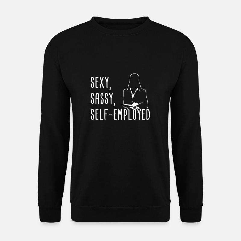 Selbstständig - Unisex Pullover - Schwarz