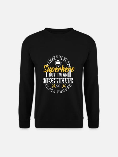Techniciens - Sweat-shirt Unisexe - noir
