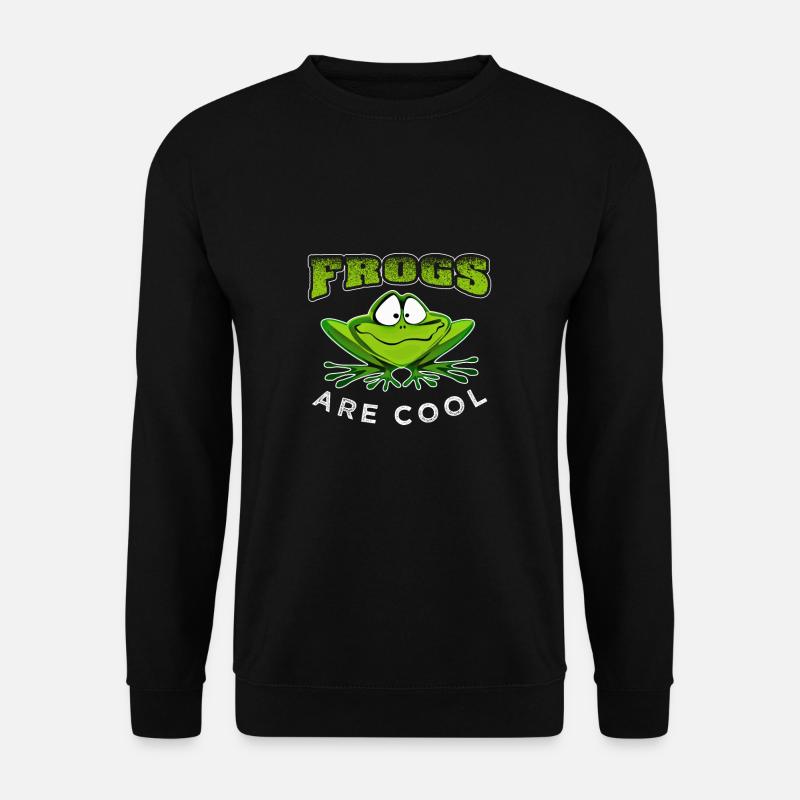Frog - Unisex Sweatshirt - black