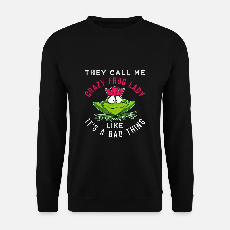 Frog - Unisex Sweatshirt - black