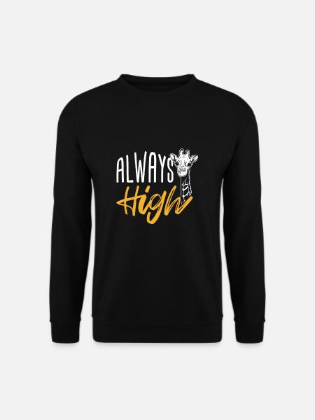 Giraffe - Unisex Sweatshirt - black