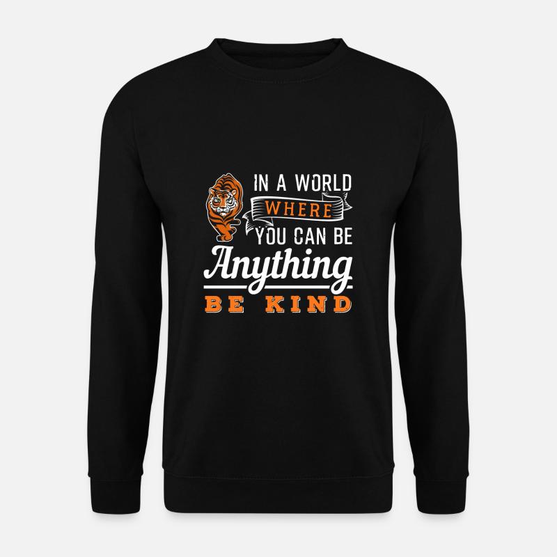 Tiger - Unisex Pullover - Schwarz