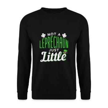 St Patrick's Day - Unisex Sweatshirt - black - Front - Alina (178cm) & Michal (187cm)