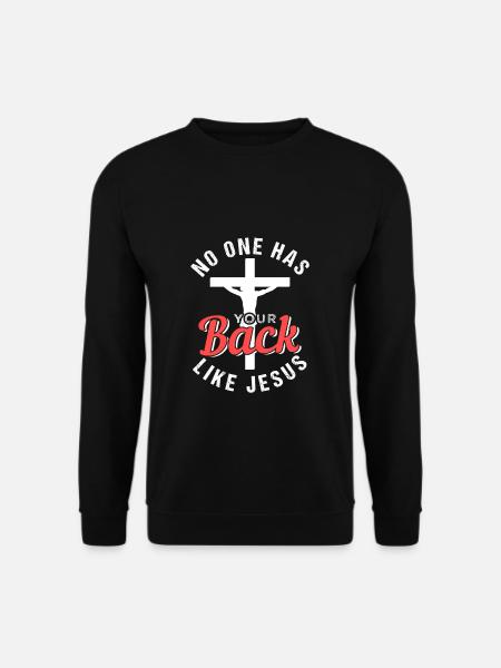 Jesus - Unisex Pullover - Schwarz