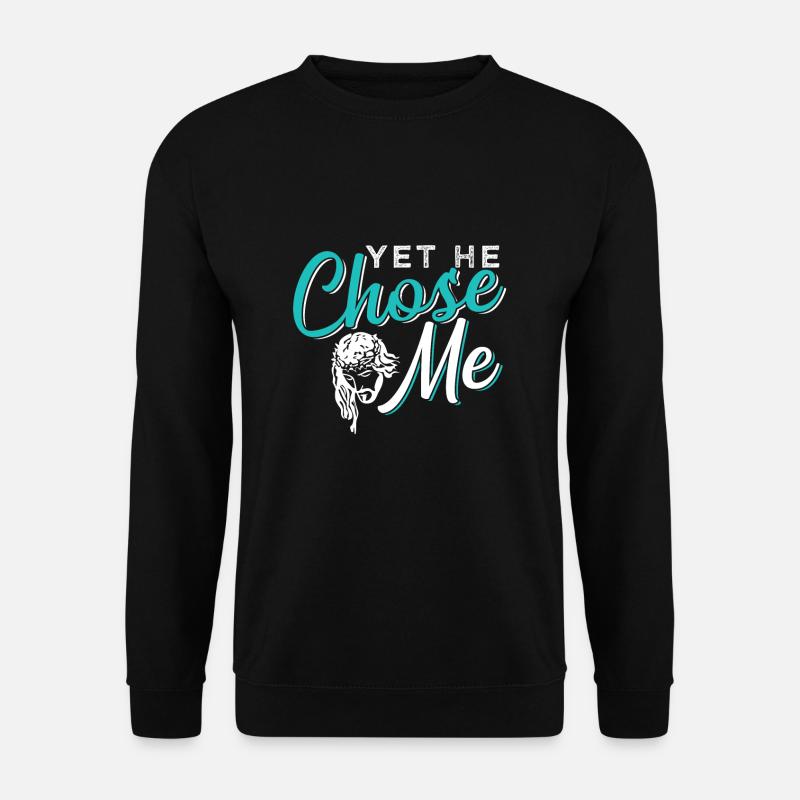 Jesus - Unisex Pullover - Schwarz