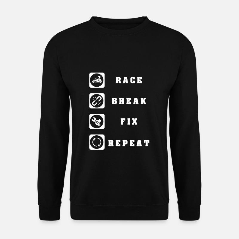 Go Kart - Unisex Pullover - Schwarz