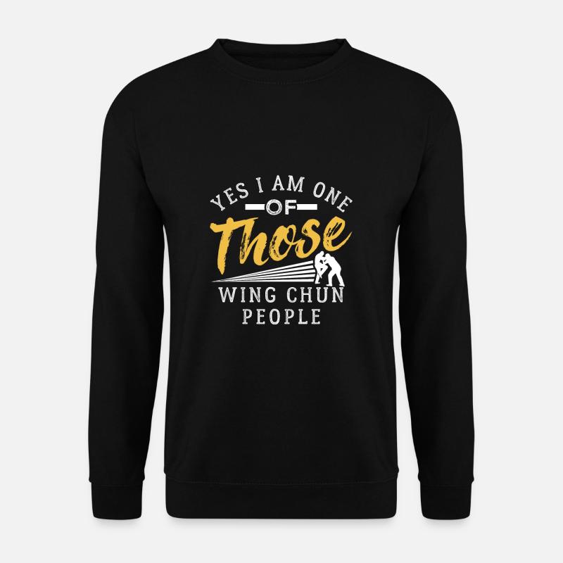 Wing Chun - Unisex Pullover - Schwarz
