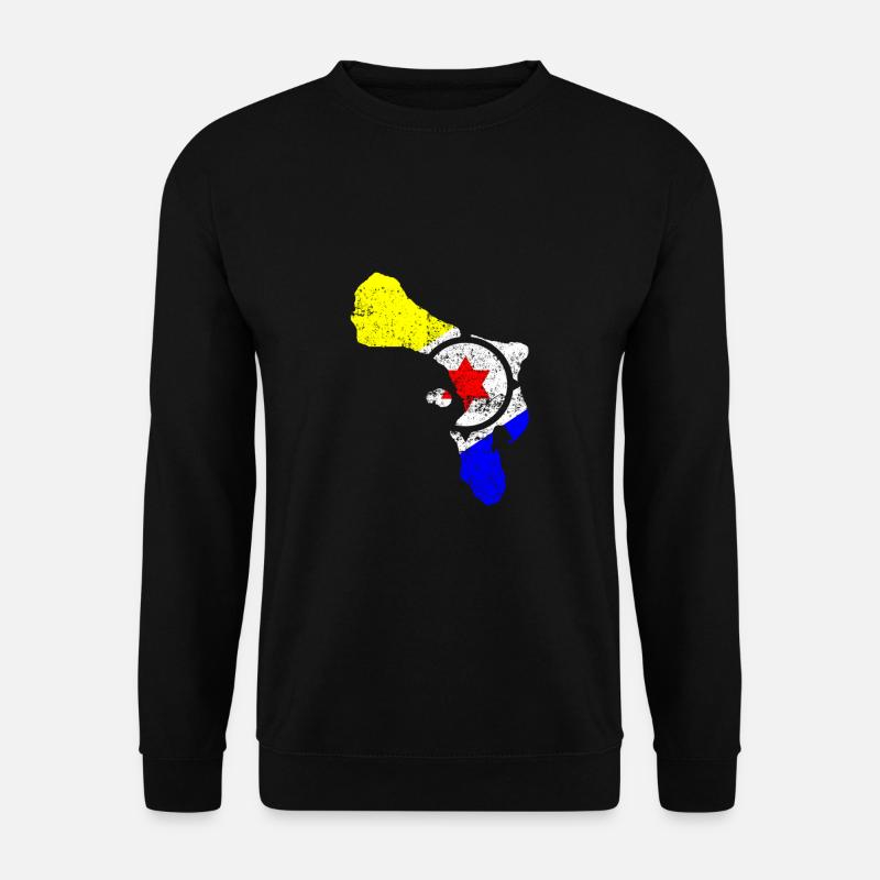 Bonaire Flag - Unisex Sweatshirt - black