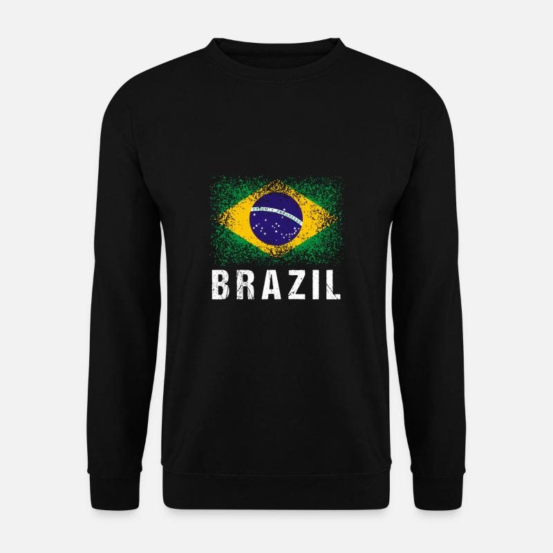 Brasilien - Unisex Pullover - Schwarz